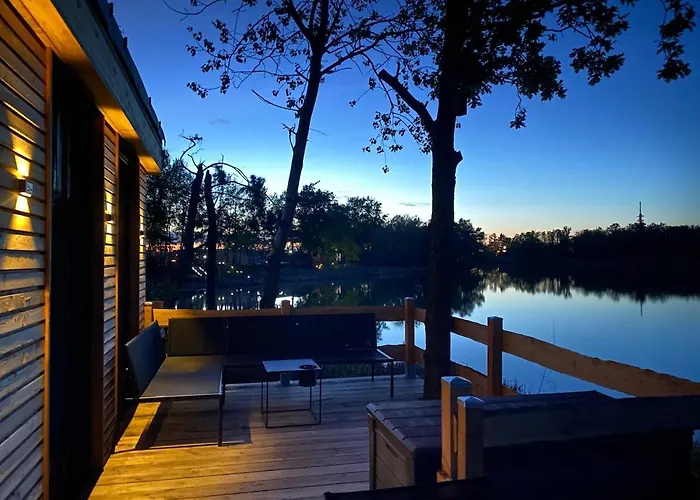 Sea-Lodge, direkt am See, Tiny House